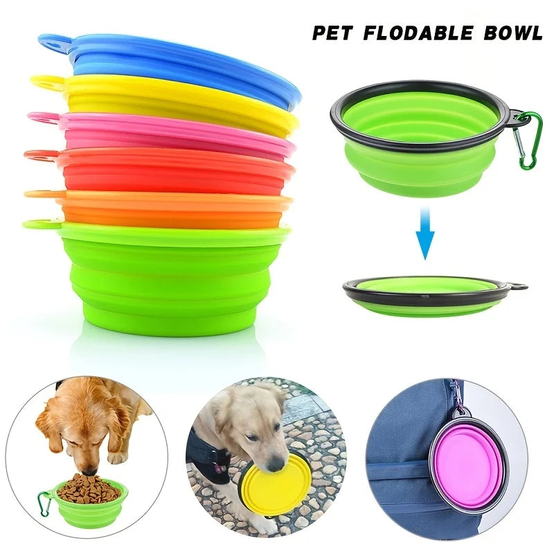 Collapsible Travel Pet Bowl