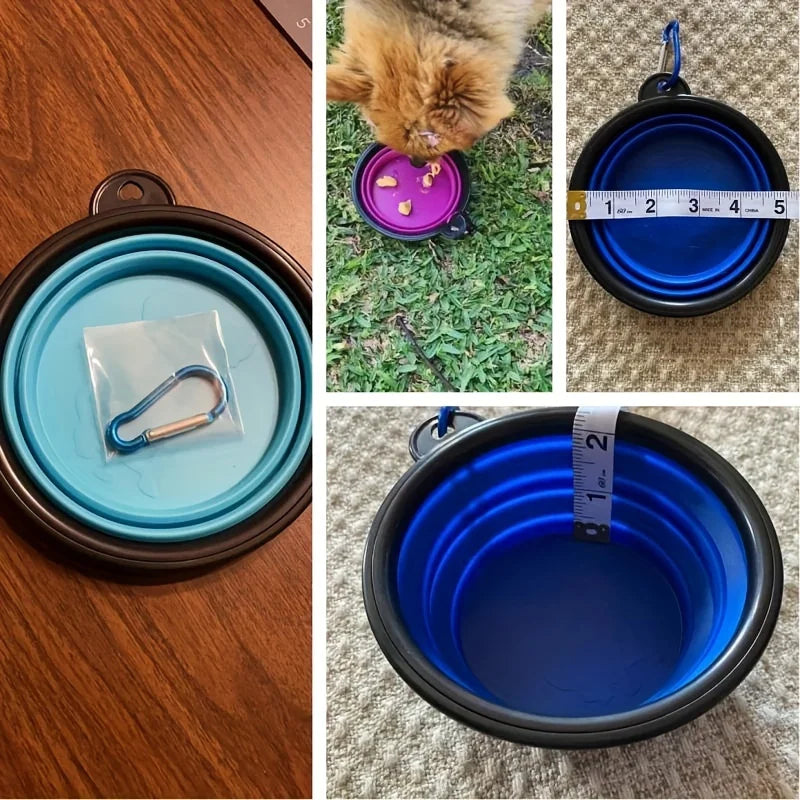 Collapsible Travel Pet Bowl
