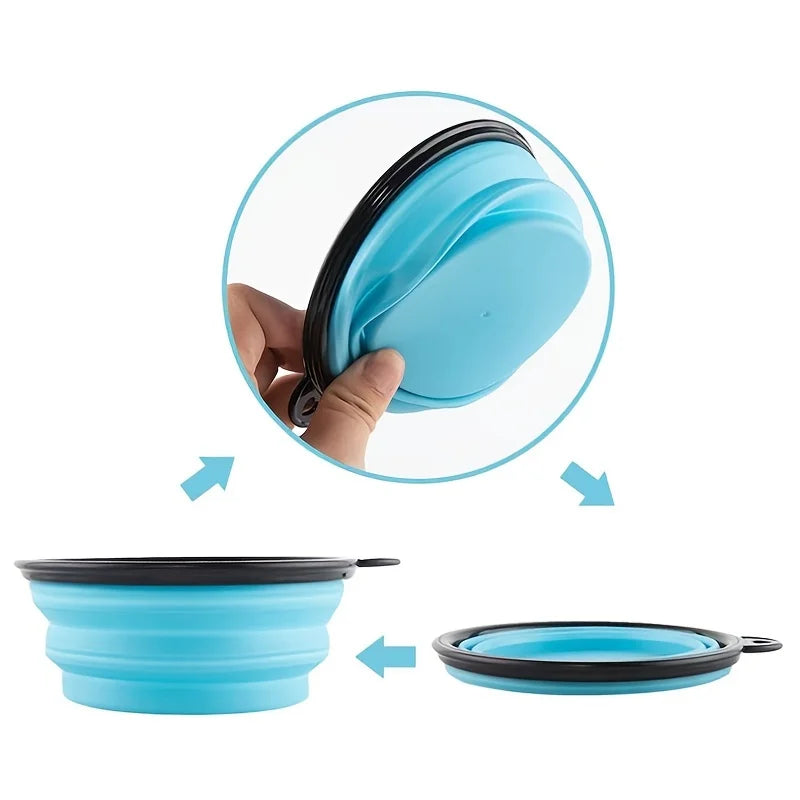 Collapsible Travel Pet Bowl