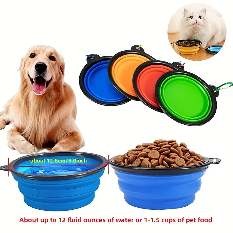 Collapsible Travel Pet Bowl