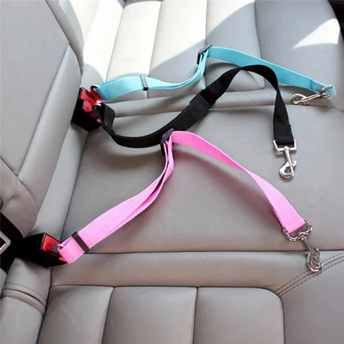 Adjustable Dog Car Safety Seat Belt